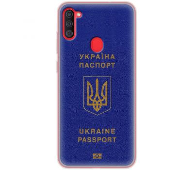 Чохол для Samsung Galaxy A11 (A115) / M11 (M115) MixCase патріотичні Україна паспорт