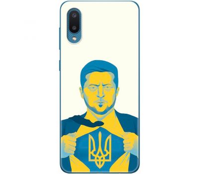 Чохол для Samsung Galaxy A02 (A022) MixCase патріотичні Наша людина