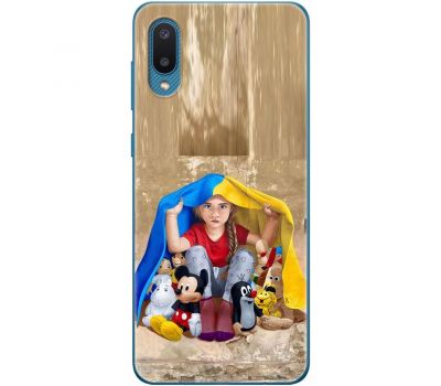 Чохол для Samsung Galaxy A02 (A022) MixCase патріотичні Україна захисник