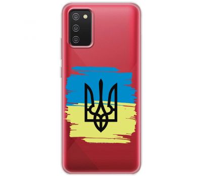 Чохол для Samsung Galaxy A02S (A025) MixCase патріотичні герб