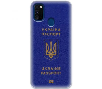 Чохол для Samsung Galaxy M21 (M215) / M30S (M307) MixCase патріотичні Україна паспорт