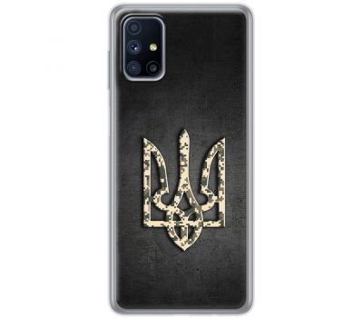 Чохол для Samsung Galaxy M51 (M515) MixCase патріотичні герб піксель