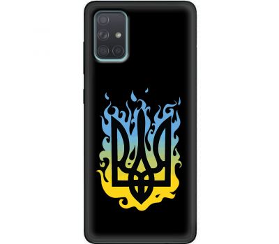 Чохол для Samsung Galaxy A71 (A715) MixCase патріотичні візерунок із ге