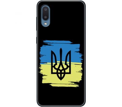 Чохол для Samsung Galaxy A02 (A022) MixCase патріотичні герб