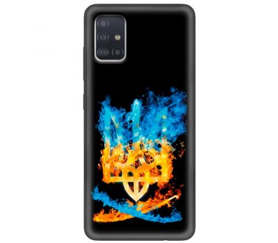 Чохол для Samsung Galaxy A51 (A515) MixCase патріотичні герб та шабля