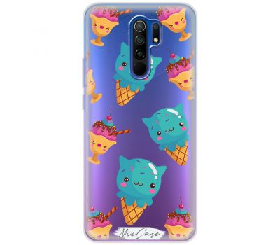 Чохол для Xiaomi Redmi 9 Mixcase з 3D вічками дизайн 4