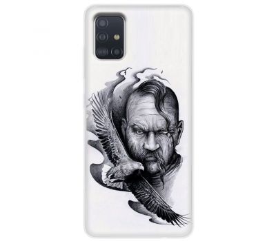 Чохол для Samsung Galaxy A51 (A515) MixCase патріотичні козак та сокіл