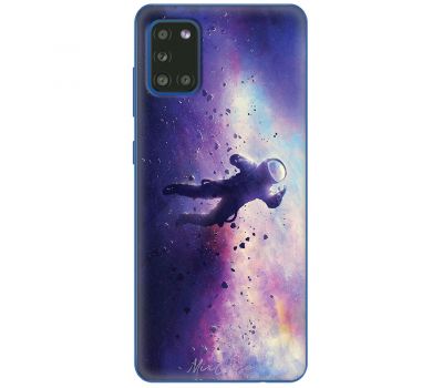 Чохол для Samsung Galaxy A31 (A315) Mixcase в космосі дизайн один 1