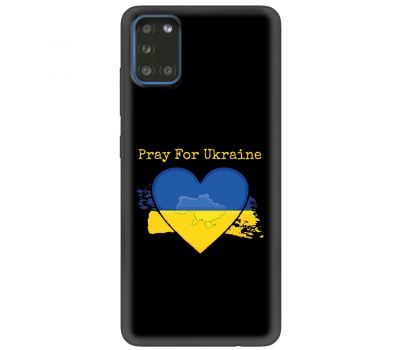 Чохол для Samsung Galaxy A31 (A315) MixCase патріотичні pray for Ukraine