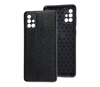 Чохол для Samsung Galaxy A71 (A715) Leather case хвиля