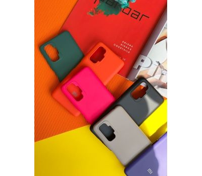 Чохол для Xiaomi Redmi Note 10 Pro Lime silicon із мікрофіброю жовтий (yellow) 2958101