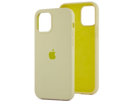 Чохол для iPhone 12/12 Pro Square Full silicone жовтий / mellow yellow 2958759