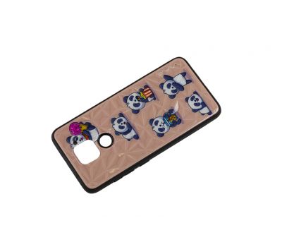 Чохол для Xiaomi Redmi Note 9 Wave Majesty baby panda / light pink 2958132