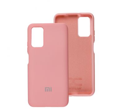 Чохол для Xiaomi Redmi 9T / Poco M3 Silicone Full рожевий / light pink