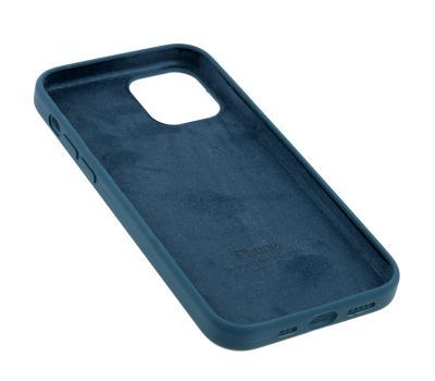 Чохол для iPhone 12/12 Pro Square Full silicone синій / cosmos blue 2958831