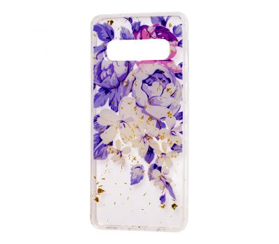 Чохол для Samsung Galaxy S10+ (G975) Flowers Confetti "півони"