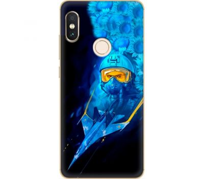 Чохол для Xiaomi Redmi Note 5 / 5 Pro MixCase патріотичні ас і соняшники