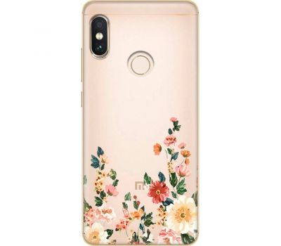 Чохол для Xiaomi Redmi Note 5/5 Pro Mixcase квіти квіточки