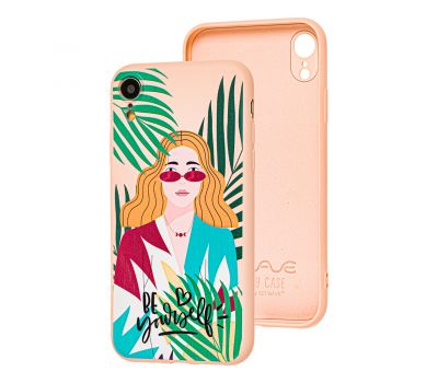 Чохол для iPhone Xr Wave Fancy girl go wild / pink sand