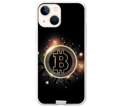 Чохол для iPhone 13 MixCase гроші біткоїн чіп