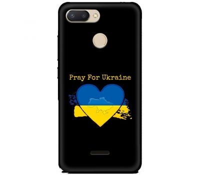 Чохол для Xiaomi Redmi 6 MixCase патріотичні pray for Ukraine