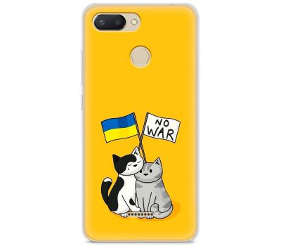 Чохол для Xiaomi Redmi 6 MixCase патріотичні no war