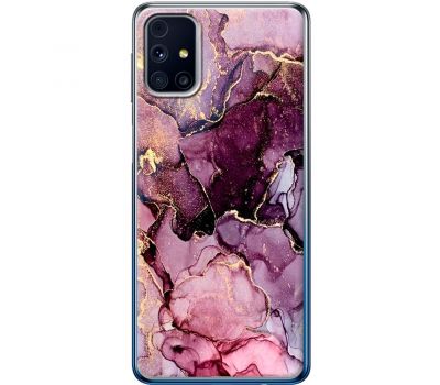 Чохол для Samsung Galaxy M31s (M317) MixCase мармур рожевий