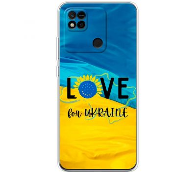 Чохол для Xiaomi Redmi 10A MixCase патріотичні love Ukraine