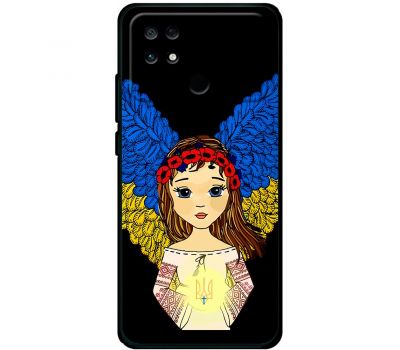 Чохол для Xiaomi Poco С40 MixCase патріотичні українка ангел