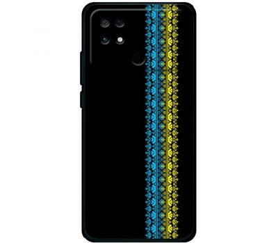 Чохол для Xiaomi Poco С40 MixCase патріотичні синє-жовтий колір вишиванки