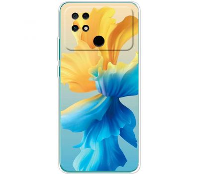 Чохол для Xiaomi Poco С40 MixCase патріотичні квітка України