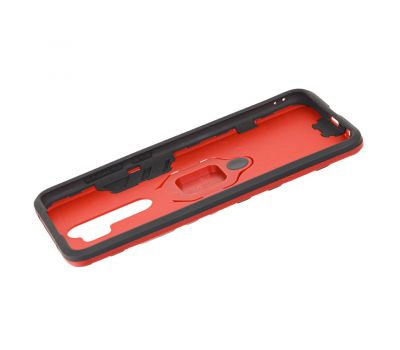 Чохол для Xiaomi Redmi Note 8 Pro Transformer Ring ударостійкий червоний 2967365
