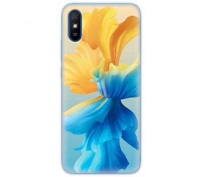 Чохол для Xiaomi Redmi 9A MixCase патріотичні квітка України