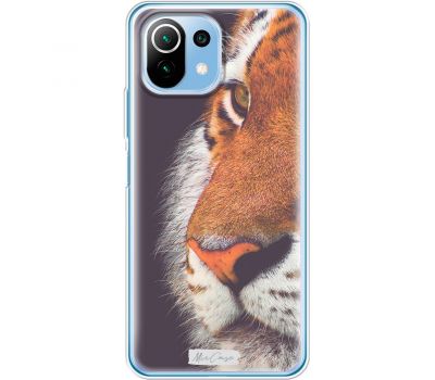 Чохол для Xiaomi Mi 11 Lite MixCase тварини тигр