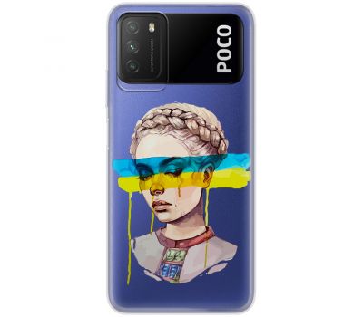 Чохол для Xiaomi Poco M3 MixCase патріотичні плач України