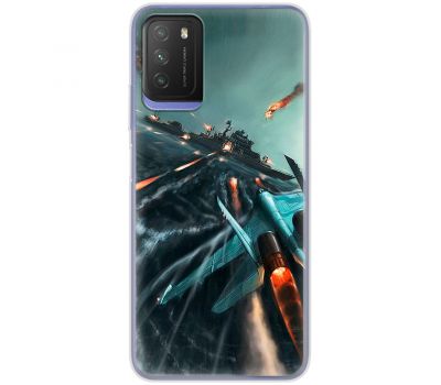 Чохол для Xiaomi Poco M3 MixCase патріотичні морський бій