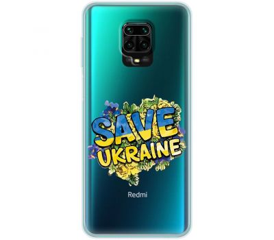 Чохол для Xiaomi Redmi Note 9s /9 Pro MixCase патріотичні save ukraine