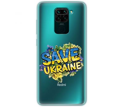 Чохол для Xiaomi Redmi Note 9 MixCase патріотичні save ukraine