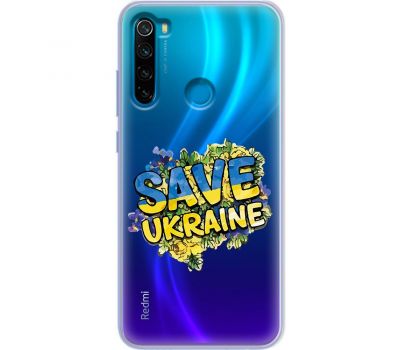 Чохол для Xiaomi Redmi Note 8 MixCase патріотичні save ukraine