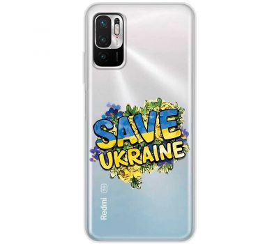 Чохол для Xiaomi Redmi Note 10 5G / Poco M3 Pro MixCase патріотичні save ukraine