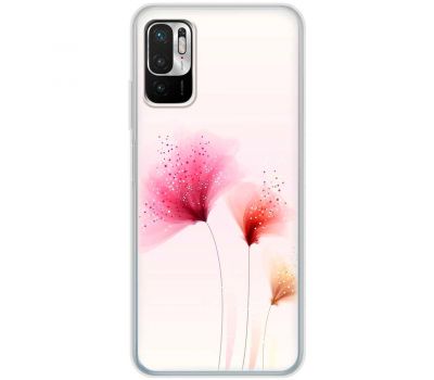 Чохол для Xiaomi Redmi Note 10 5G / Poco M3 Pro Mixcase квіти три чарівні квітки