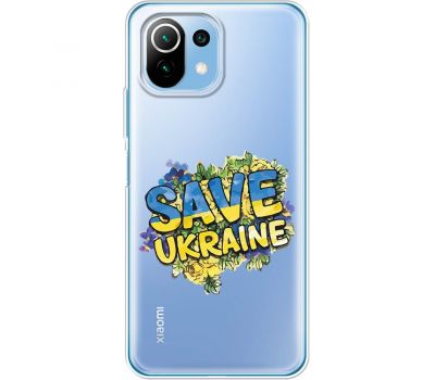 Чохол для Xiaomi Mi 11 Lite MixCase патріотичні save ukraine
