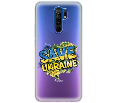 Чохол для Xiaomi Redmi 9 MixCase патріотичні save ukraine