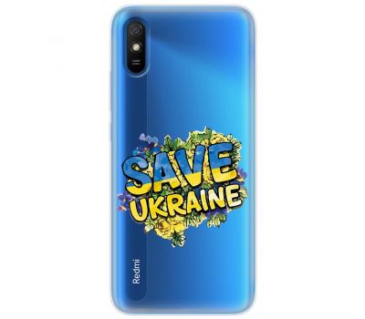 Чохол для Xiaomi Redmi 9A MixCase патріотичні save ukraine