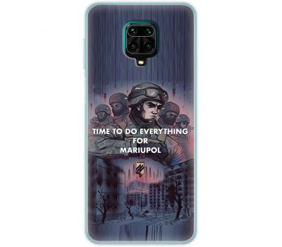 Чохол для Xiaomi Redmi Note 9s /9 Pro MixCase патріотичні захисники Азов