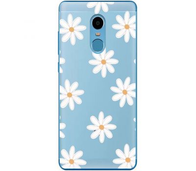 Чохол для Xiaomi Redmi Note 4x Mixcase квіти патерн ромашок