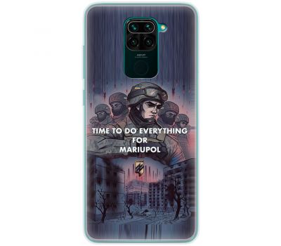 Чохол для Xiaomi Redmi Note 9 MixCase патріотичні захисники Азов