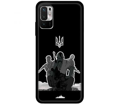 Чохол для Xiaomi Redmi Note 10 5G / M3 Pro MixCase патріотичні козак з автоматом