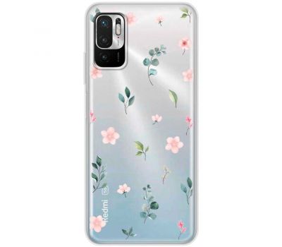 Чохол для Xiaomi Redmi Note 10 5G / Poco M3 Pro Mixcase квіти патерн квіти гілки евк