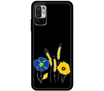 Чохол для Xiaomi Redmi Note 10 5G / Poco M3 Pro MixCase патріотичні квіти україни